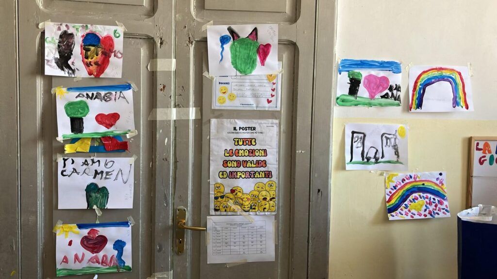 "Bambini del laboratorio BRAIN CREATIVITY a Napoli"